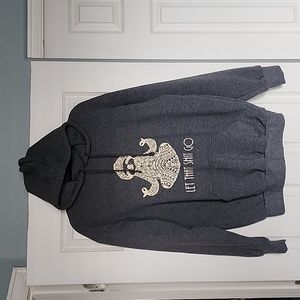 Grey sloth hoodie